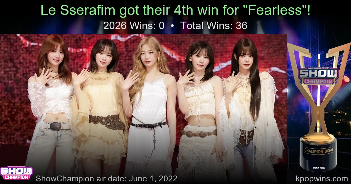 Le Sserafim - Fearless